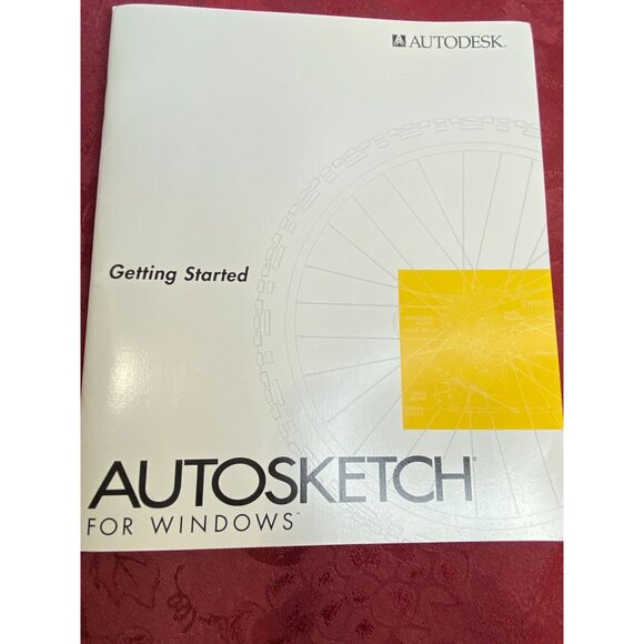 Autodesk AutoSketch For Windows 3.0 Complete Set With Manuals & Floppy Disks - Picture 5 of 14